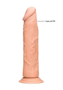 REALROCK 8IN DONG FLESH W/O TESTICLES-2