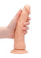 REALROCK 8IN DONG FLESH W/O TESTICLES-8