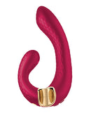 Shunga Miyo Intimate Massager Raspberry, dual-stimulation toy for enhanced pleasure.