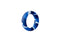 MAJOR DICK COMMANDO SILICONE DONUT BLUE CAMO (1.5IN./38MM)-1