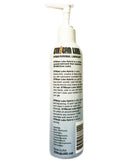 STR8cam Water Based Hybrid Lubricant 8 oz bottle displaying its features and benefits for smooth intimacy.