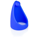 Screaming O Swing O Blue Cock Ring designed for comfort and performance with a solid silicone ball and targeted support.