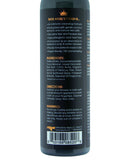 Sliquid Buck Angel T Wash Intimate Cleanser 8.5 oz product bottle back showing ingredients and directions.