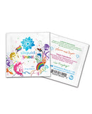 Sliquid Naturals Sparkle Pride Water Based Lube 0.17 Oz packaging featuring vibrant colors and rainbow themes.