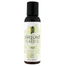 Sliquid Organics Silk Hybrid Lubricant 2oz bottle showcasing its botanically infused formula for silky glide.