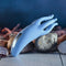 Selopa Tentacle Tickler rechargeable silicone clitoral stimulator in blue, featuring six vibrant tentacles and ergonomic design.