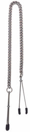 Spartacus adjustable tweezer clamps with jewel chain for versatile and customizable sensory play experiences.