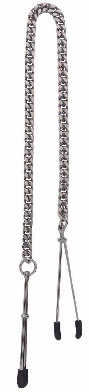Spartacus adjustable tweezer clamps with jewel chain for versatile and customizable sensory play experiences.