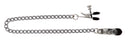 Spartacus Adjustable Broad Tip Nipple Clamps with Link Chain for customizable nipple play and pressure.