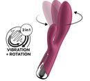 Satisfyer Spinning Rabbit 1 Rotating Rabbit Vibrator showcasing combined vibration and rotation features.