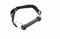 Spartacus Leathers Silicone Bit Gag with leather strap and metal O-rings, comfortable and non-toxic design.