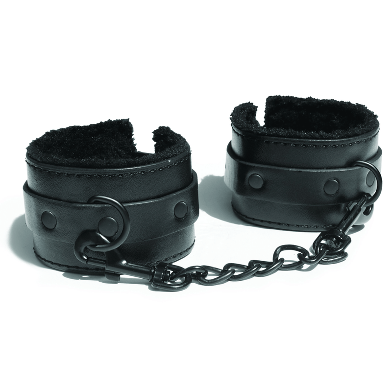 SEX & MISCHIEF SHADOW FUR HANDCUFFS-1