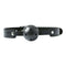Sex & Mischief Breathable Ball Gag in black, designed for silent communication and playful bondage.