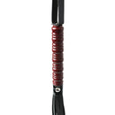 Handle detail of the Sex & Mischief Mahogany Flogger showcasing its refined design and functionality.