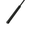 Close-up of the handle of the black Sportsheets Midnight Crop paddle, showcasing its textured grip.