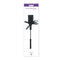 Sportsheets Midnight Crop - Black Riding Crop Paddle with Lace and Satin Bow in Packaging.