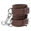 Sportsheets Signature Dawn Dream Handcuffs in soft silicone with silver hardware for stylish restraint play.