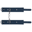 Sportsheets Signature Twilight Tease Ankle Cuffs featuring soft silicone and secure clips for versatile restraint.
