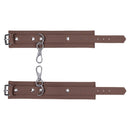 Sportsheets Signature Dawn Dream Ankle Cuffs with soft silicone and sleek hardware for restraint play.