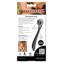 Sportsheets Signature Wartenberg Wheel packaging showcasing its features and care instructions for sensory play.