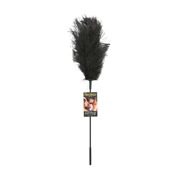 OSTRICH FEATHER BLACK-0