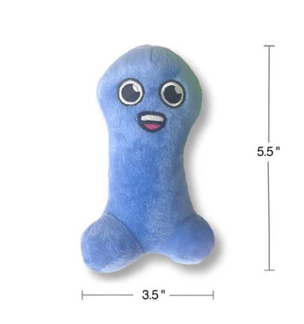 PLUSHY PILLOW SUCK A BAG OF DICKS-1