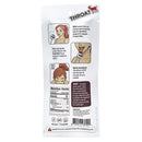Sugar Splash Deep Gag Suppressing Sucker Single Pack packaging with usage instructions and nutrition facts.