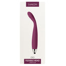 Svakom Cici Flexible Head Vibrator Purple in sleek packaging showcasing its elegant design.