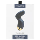 Svakom Pulse Pure Suction Clitoral Stimulator Blue packaging showcasing deep suction technology.