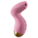 Svakom Pulse Pure Suction Clitoral Stimulator Pink with ergonomic design and gold accents.