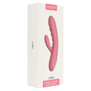 Svakom Avery Vibrator Strawberry Pink packaging showcasing its elegant design and features.