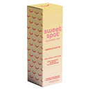 Sweetums Sweet Spot Mango and Hibiscus Solid Fragrance Hibiscus Hottie packaging design featuring tropical colors.