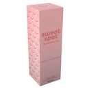 Sweetums Sweet Spot Sweet Rose Kissable Fragrance packaging with pink design and branding.
