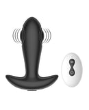 Secwell Reggie Tapping Anal Plug Black with wireless remote for enhanced sensations.