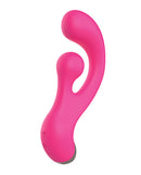 Secwell Bump Orgasm Turning Vibration G-Spot Massager Pink, a dual-action vibrator for targeted stimulation.