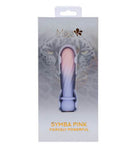 Maia Symba Swirl Bullet Vibrator Pink Purple packaging showcasing design and features.