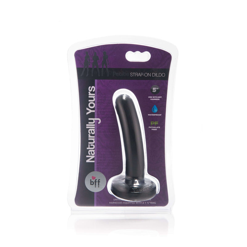 BFF PETITE STRAP ON DILDO BLACK 5IN-0