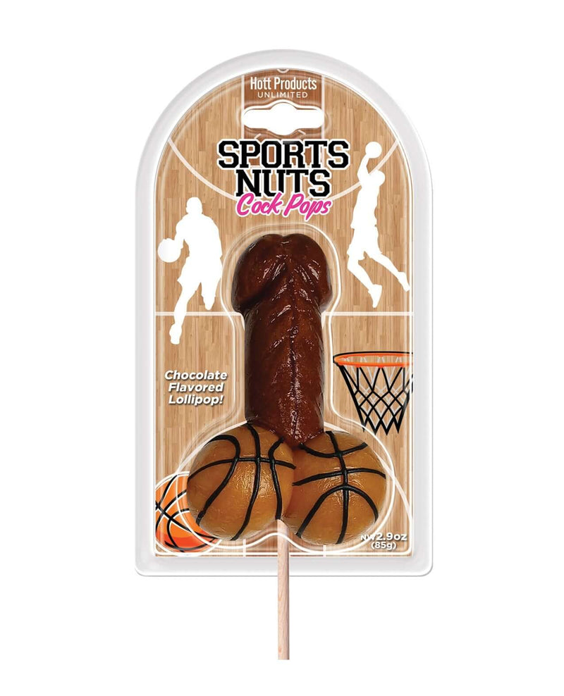 SPORTS NUTS COCK POPS BASKET BALLS CHOCOLATE LOVERS-0