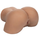 Stroke It Life Size Pussy & Ass Masturbator Brown - realistic texture and curves for enhanced pleasure.