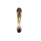 ZALO Talis G-Spot PulseWave Vibrator Obsidian Black with gold accents, designed for dual G-spot and clitoral stimulation.