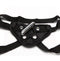 Velvet harness for strap-on kit featuring detachable bullet vibe for enhancing pleasure and stimulation.