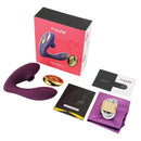 Tracy's Dog OG2 Clitoral Sucking Vibrator Purple with packaging and accessories displayed.