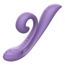 Tracy's Dog Junibell Clitoral G-Spot Vibrator Purple, featuring dual stimulation design for enhanced pleasure.