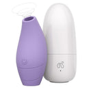 Tracy's Dog Pockiss Clitoral Suction Vibrator Purple, a compact and powerful toy for dual stimulation.