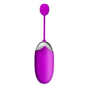 Pretty Love Abner Smartphone Control Bluetooth Egg in vibrant purple for discreet pleasure and smartphone connectivity.