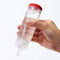 TENGA Hole Lotion Regular 5.75 oz bottle with new one-way valve for leak prevention, held in hand
