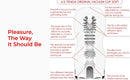 Tenga U.S Original Vacuum Cup Gentle features powerful suction and textured sleeve for enhanced pleasure.