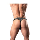 MARBLE MESH MINI THONG BLACK L/XL-2
