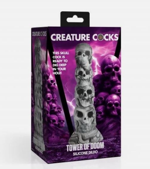 CREATURE COCKS TOWER OF DOOM SILICONE DILDO-1