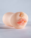 Sugar Babes Lucy Realistic Mouth Stroker Ivory with lifelike detail and mouth-shaped entry for immersive sensations.
